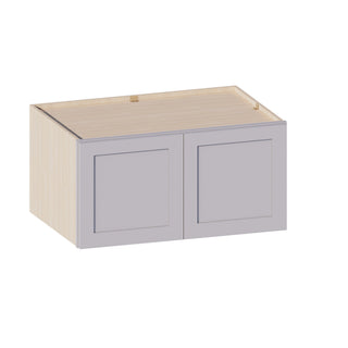 Lunar Gray - 36"W × 18"H Deep (24") Wall Bridge Cabinet