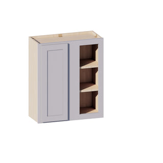 Lunar Gray - 24"W × 30"H Blind Corner Wall Cabinet