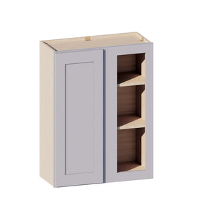 Lunar Gray - 27"W × 36"H Blind Corner Wall Cabinet