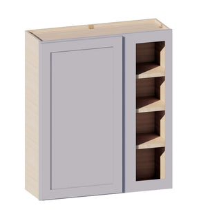 Lunar Gray - 36"W × 42"H Blind Corner Wall Cabinet
