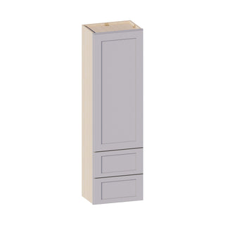 Lunar Gray - 18"W × 60"H Wall Tower Cabinet