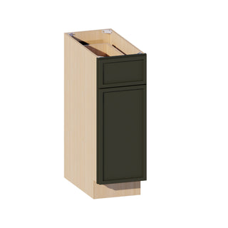 Slim Aston Green - 12"W Standard Base Cabinet