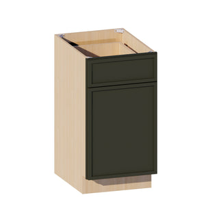Slim Aston Green - 18"W Standard Base Cabinet