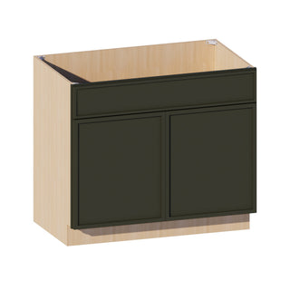 Slim Aston Green - 42"W Standard Base Cabinet