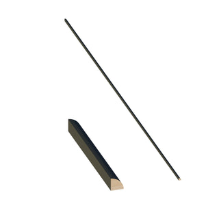 Aston Green - 11/16"W × 96"L Quarter Round Shoe Molding