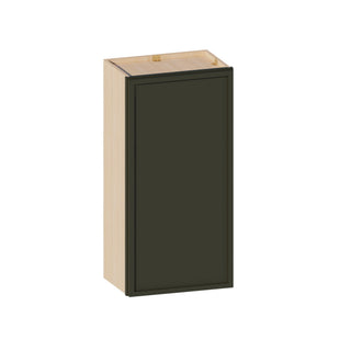 Slim Aston Green - 18"W × 36"H Standard Wall Cabinet
