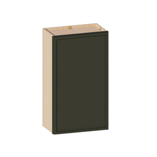 Slim Aston Green - 21"W × 36"H Standard Wall Cabinet