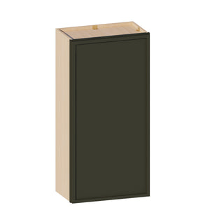 Slim Aston Green - 21"W × 42"H Standard Wall Cabinet