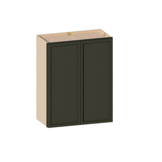Slim Aston Green - 24"W × 30"H Standard Wall Cabinet