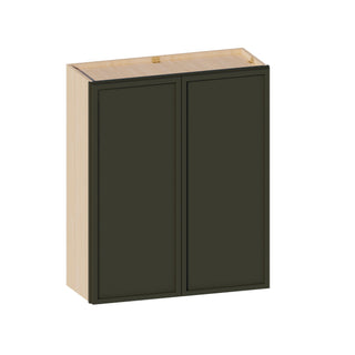 Slim Aston Green - 30"W × 36"H Standard Wall Cabinet