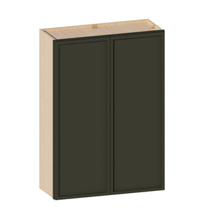 Slim Aston Green - 30"W × 42"H Standard Wall Cabinet