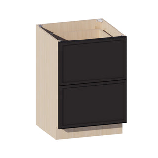 Slim Iron Black - 24"W Drawer Base Cabinet