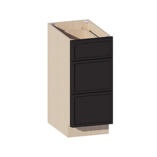Slim Iron Black - 15"W Drawer Base Cabinet