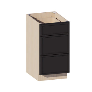 Slim Iron Black - 18"W Drawer Base Cabinet