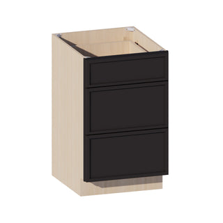 Slim Iron Black - 21"W Drawer Base Cabinet