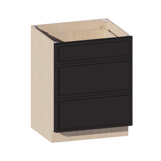 Slim Iron Black - 27"W Drawer Base Cabinet