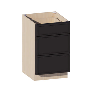 Slim Iron Black - 21"W Vanity Drawer Base Cabinet