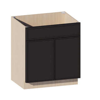 Slim Iron Black - 30"W Standard Base Cabinet