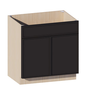 Slim Iron Black - 33"W Standard Base Cabinet