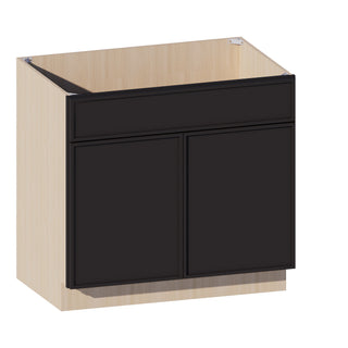 Slim Iron Black - 36"W Standard Base Cabinet