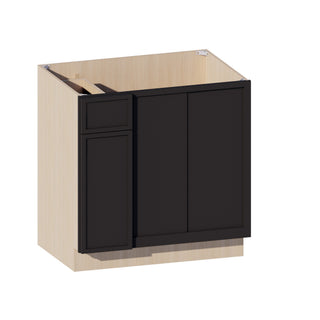 Slim Iron Black - 33"W Blind Corner Base Cabinet