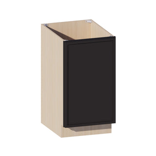 Slim Iron Black - 18"W Full-Height Door Base Cabinet