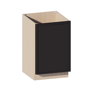 Slim Iron Black - 21"W Full-Height Door Base Cabinet