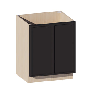 Slim Iron Black - 27"W Full-Height Door Base Cabinet