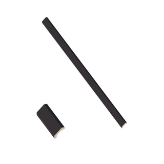 Iron Black - 1-7/16"W × 96"L Crown Molding