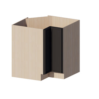 Slim Iron Black - 33"W Lazy Susan Base Cabinet