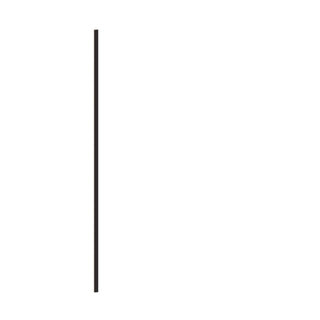 Iron Black - 1-1/2"W × 96"L All-Purpose Filler