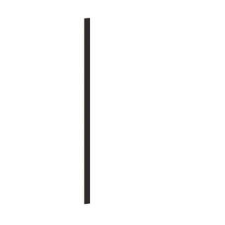Iron Black - 03"W × 96"L All-Purpose Filler