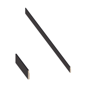 Iron Black - 4-5/8"W × 96"L Furniture Base Molding