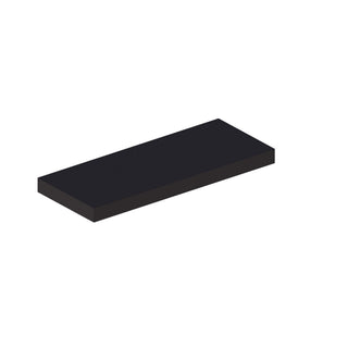 Iron Black - 30"W × 2-1/16"H Floating Shelf