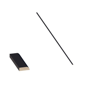 Iron Black - 3/4"W × 96"L Scribe Molding
