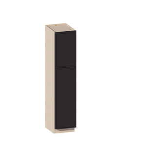 Slim Iron Black - 18"W × 84"H Tall Pantry Cabinet