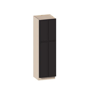 Slim Iron Black - 24"W × 84"H Tall Pantry Cabinet
