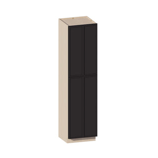 Slim Iron Black - 24"W × 90"H Tall Pantry Cabinet