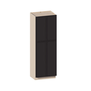 Slim Iron Black - 24"W × 96"H Tall Pantry Cabinet