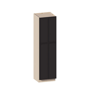 Slim Iron Black - 30"W × 84"H Tall Pantry Cabinet