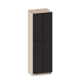 Slim Iron Black - 30"W × 96"H Tall Pantry Cabinet