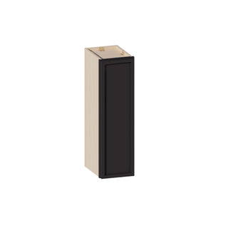 Slim Iron Black - 09"W × 30"H Standard Wall Cabinet