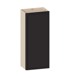 Slim Iron Black - 18"W × 42"H Standard Wall Cabinet