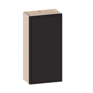 Slim Iron Black - 21"W × 42"H Standard Wall Cabinet