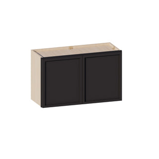 Slim Iron Black - 30"W × 18"H Standard Wall Cabinet