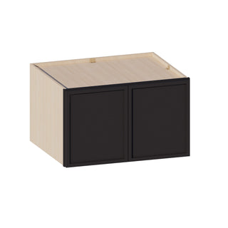 Slim Iron Black - 30"W × 18"H Deep (24") Wall Bridge Cabinet