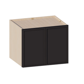 Slim Iron Black - 30"W × 24"H Deep (24") Wall Bridge Cabinet