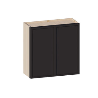Slim Iron Black - 30"W × 30"H Standard Wall Cabinet