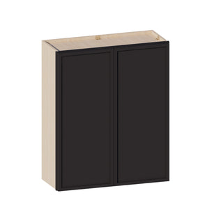 Slim Iron Black - 30"W × 36"H Standard Wall Cabinet