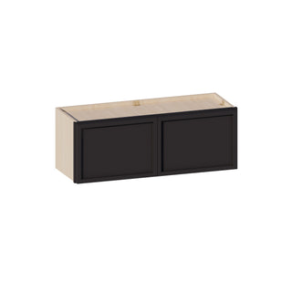 Slim Iron Black - 33"W × 12"H Standard Wall Cabinet